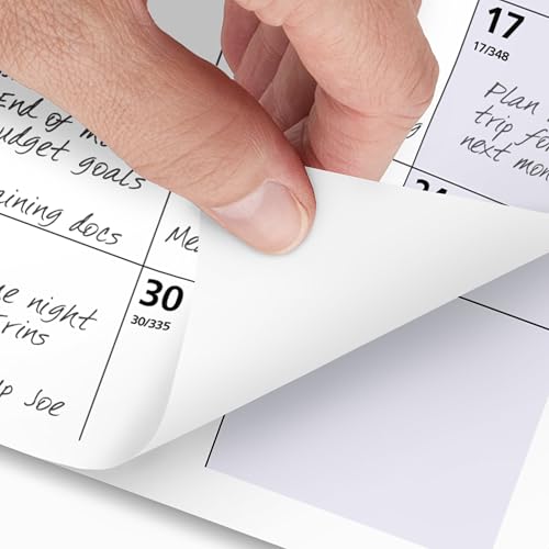 Image of AT-A-GLANCE 2026 Wall & Desk Calendar, Monthly, 11 inch x 8 inch, Small, Daily Blocks 1.25 inch x 1.25 inch, QuickNotes (PM502826)