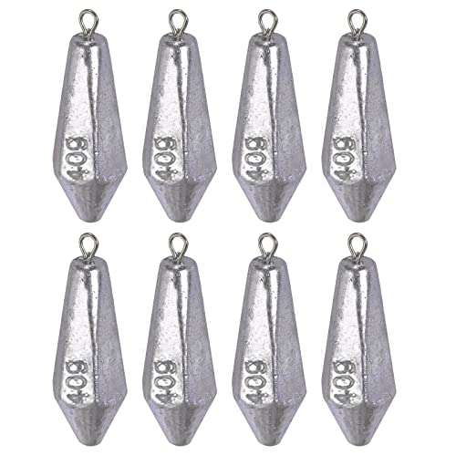 Image of QualyQualy Nail Weights Fishing Weights Sinkers 1g(1 /32oz) 1.5g(1 /18oz) 3g(1 /9oz) Lead Weights Fishing Drop Shot Worms Weights 20pcs /Pack