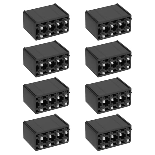 eMagTech - eMagTech 10pcs Connecteurs Alimentation pour Processeur PCIe 8 Broches 2x4 Femelle 5569 4,2Mm Compatible avec Molex Le Connecteur Alimentation de Qualité Soudable pour Applications