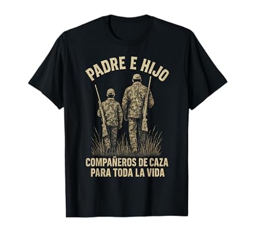 Padre e Hijo Caza Compañeros Camiseta Regalo Cazador Camiseta | Ya disponible en tu tienda friki favorita! En mundofriki.es!