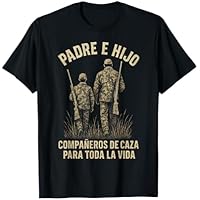 Padre e Hijo Caza Compañeros Camiseta Regalo Cazador Camiseta