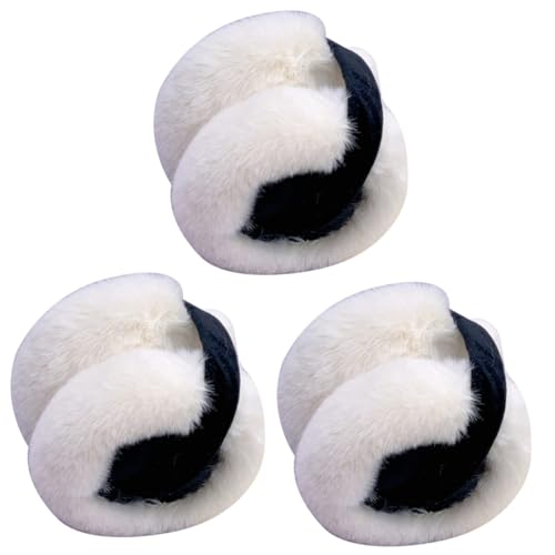 Orejeras de felpa para exteriores de invierno orejeras calidas forro running unisex