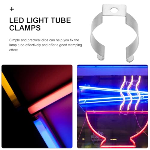 Abrazaderas en U de acero inoxidable LAPYAPPE para bombillas LED de alta durabilidad 4