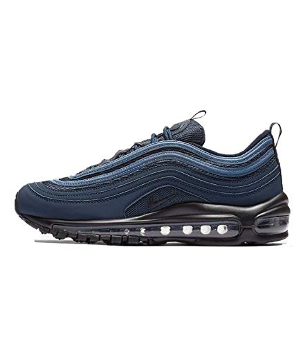Chiusura: lacci Nike Air Max 97 (GS), Scarpe da Fitness, Multicolore (Obsidian/Black/Midnight Navy 403), 36.5 EU