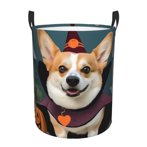 Panier à linge Halloween pliable et imperméable taille M