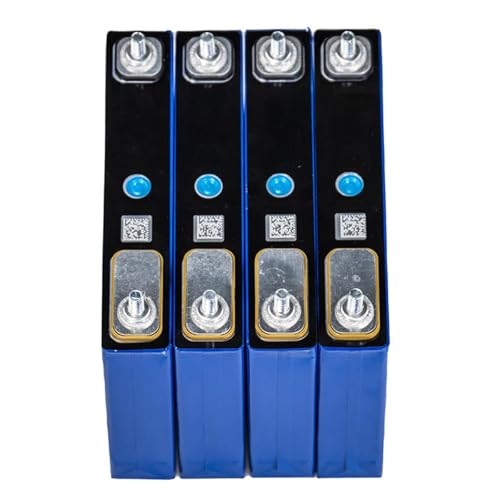 Image of Pack of 4-3.2V 50Ah LiFePO4 Cells Lithium Battery Iron Phosphate Deep Cycle Battery, Power Supply for RV, Boat, Golf Cart, Motor, UPS, Fish Finder, Lawn Mower, Off Grid, Solar Systems, etc.