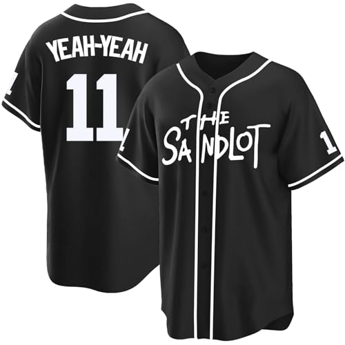 Tocament The Sandlot Baseball Jersey,#11 Yeah-Yeah...