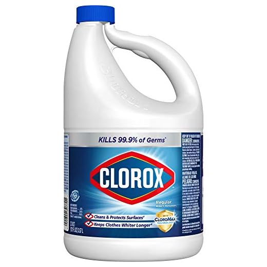 Concentrated Clorox HE Regular Bleach, 121 Oz. (Pack of 1)