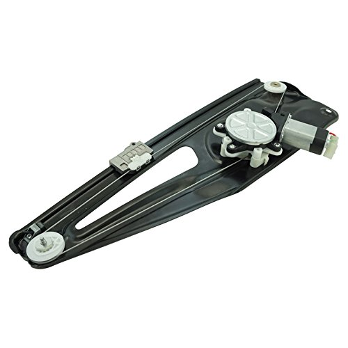 Image of TRQ Rear Right Power Window Regulator & Motor Assembly Passenger Side Compatible with 2003-2009 Land Rover Range Rover RO1551101