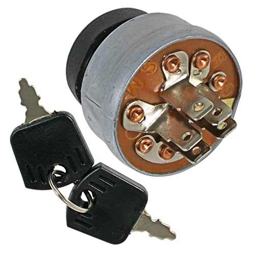 Spares2go Interruptor de encendido compatible con Stiga Estate 20 22 Royal Ride on cortacésped