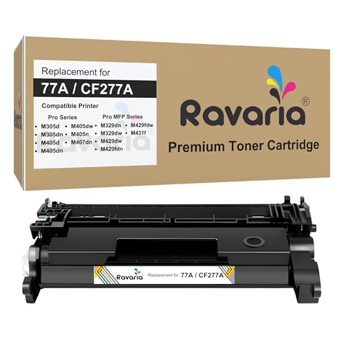 Image of 77A / CF277A Compatible Toner Cartridge for HP Printers Pro M305d M305dn M405d M405dn M405dw M405n M407dn Pro MFP M329dn M329dw M429dw M429fdn M429fdw M431f (77A / CF277A Toner Pack of 1)