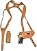 XCH ambidextrous Shoulder Holster for 1911, Sig Sauer P238/P938, Colt Defender, Springfield 911 .380ACP, Tokarev, Zastava M70/M57A, Makarov, Beretta Cheetah, subcompact Handguns