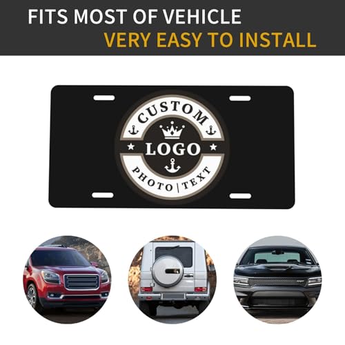 Aluminum Custom License Plate USA