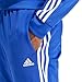 adidas Men's Essentials Warm-Up Tapered 3-Stripes Track Pants, Semi Lucid Blue/White