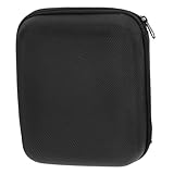 HOMOCONO Evaジッパーデジタル収納バッグ 小物収納ケース 防水設計 充電器オーガナイザー 出張旅行用 家庭兼用 バッグ ブラック