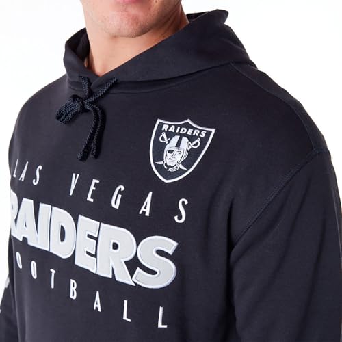 Sweatshirt à capuche oversize Las Vegas Raiders NFL Patch - vue 6