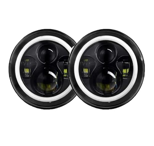 Phare LED 7 Pouces Suzuki Samurai : éclairage halo DRL pour restaurer votre 4x4