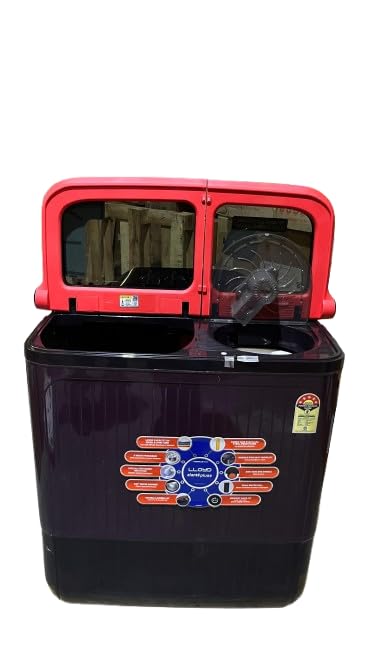 Image of Havells-Lloyd Elante Pluss 14 Kg 5 Star Semi-Automatic Top Load Washing Machine (GLWS145EPHPC) Plum Cola