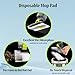 Disposable Hard Floor Pad Refills, Compatible with Shark VACMOP Pro VM252 VM251 VM250 VM200 VC205 QM250 VM190 VM200P12 VMP30 for use on All Sealed Floors (15 Pack)