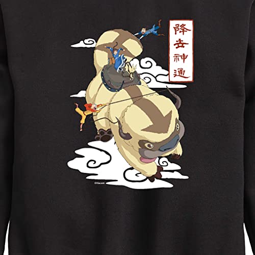 HYBRID APPAREL - Avatar: The Last Airbender - Appa Flying - Youth Crewneck Fleece Sweatshirt3