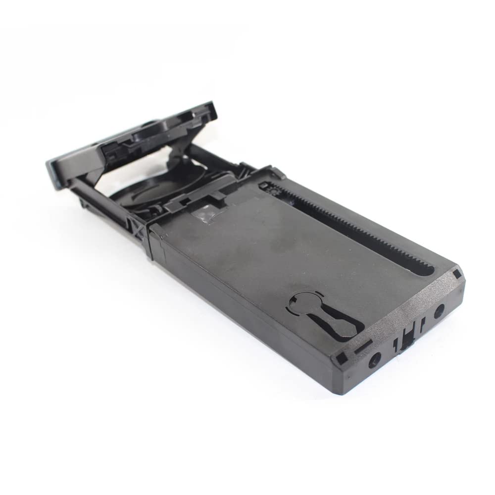 Support de Verre à Eau de Voiture, Support de Verre à Eau TOTMOX ABS Conduite à Gauche/Conduite à Droite Compatible avec Audi A4 B6 B7 2001-2008, placage Noir Mat