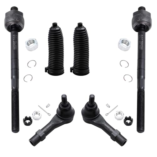 Image of Detroit Axle - 12pc Front End Suspension Kit for Ford Ranger Mazda B3000 B4000 2 Upper Control Arms w /Ball Joints 4 Inner & Outer Tie Rods 4 Front Rear Sway Bars 2 Boots Replacement