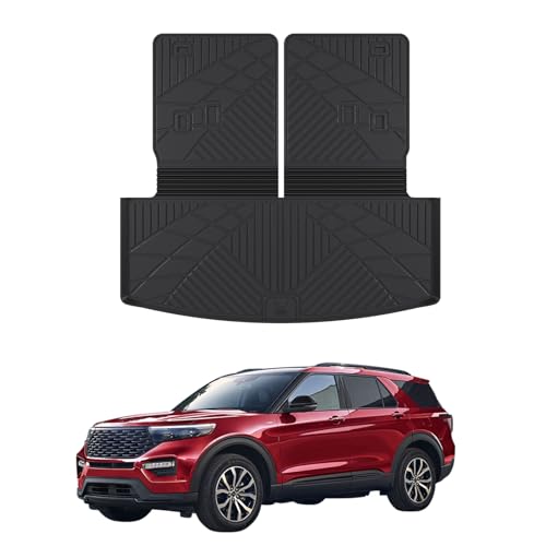 Tapis de coffre Ford Explorer étanche, fini la boue sur les sièges arrière