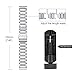 FINTIE 20mm Metal Bands Compatible with Garmin Vivoactive 6/5/3/3 Music, Venu Sq/Venu 2 Plus, Forerunner 55/165/245/645, Samsung Galaxy Watch 42mm/Active 2 1, Silver