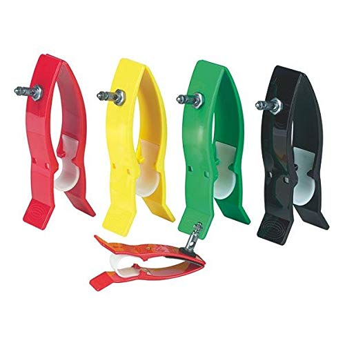 Electrode à pince membre adulte jaune ECG capteur réutilisable