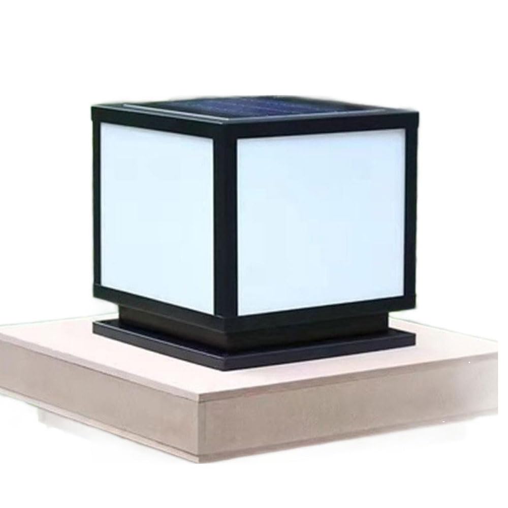 Borne solaire extérieure étanche pour l'éclairage de jardin