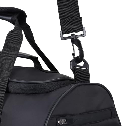 Image of MuscleBlaze Pro Training Duffle Bag, Black, 30L | For Men and Women | Sports Bag