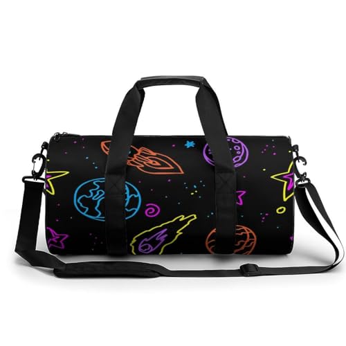 Sac de sport gym compact Couleur Planète pour optimiser votre rangement