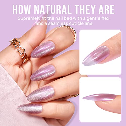 White Press On Nails - Btartbox Soft Gel Short Press On Nails, Supremely Fit & Natural Glue On Nails With Nail Glue, Stick On Nails In 15 Sizes - 33 Coffin Fake Nails Kit, Milk Sundae… #TOP2