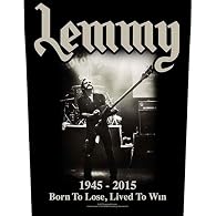 New Officially Licensed Product Quality 36cm x 29cm Cotton Sew On Back Patch Perfect for that denim Jacket! Add a super strip patch for the perfect combo. Sew-on printed 100% cotton panel with an overlocked edge.