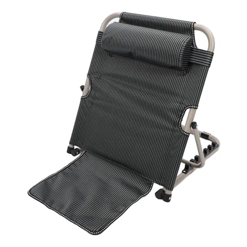 Lifting Bed Backrest Adjustable, 6 Position Recliner Chair, Adjustable Folding Bed Backrest, Ideal Home Support, 6 Degree Reclining Chair for Versatile Use Support Pillow by ZJchao - Used condition - CA$63.81