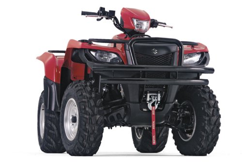 Warn 83965 ATV Front Bumper with Combination Winch Mount and Bumper
