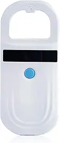 Scanner de microchip recarregável para animais de estimação, leitor de microchip com tela OLED para animais/animais de estimação/porcos/cães/gatos, gerenciamento de animais
