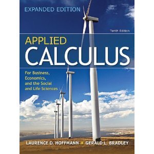 Hardcover AppliedCalculus for Business10th (Tenth) Edition byHoffmann Book