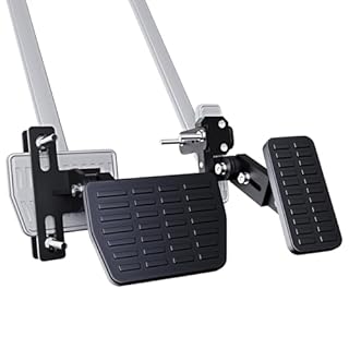 New Gas and Brake Pedal Extender for Short Drivers People Driving Cars, Adjustable Length and Angle Car Pedal Extenders, Works Seamlessly with Gas, Brake, and Clutch Pedals, Works for Cars, Go-Karts