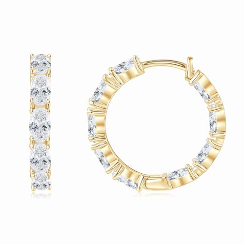 EONFUN AbTiCgt[vCOA5.4Jbg D J[ 3x5mm I[oJbg AbTiCg 925X^[OVo[CO fB[X  a NX}X WG[Mtg, X^[OVo[, AbTiCg