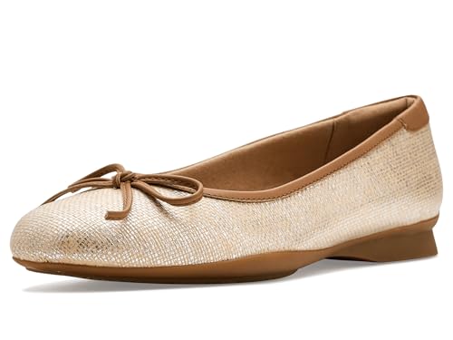 Bailarinas Clarks Jazmynn Bow de mujer en textil marrón talla 5