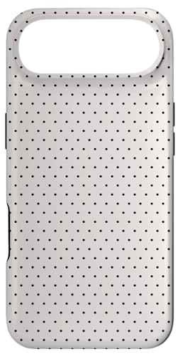 Classic Black and White Polka Dots X}zP[X iPhone Air p