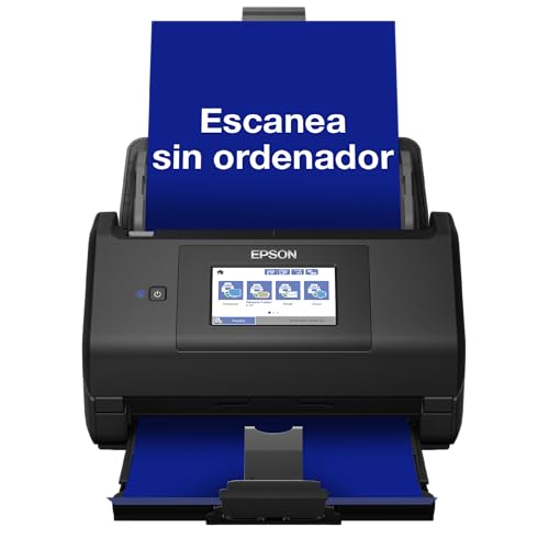 Epson - Workforce ES-580W, escáner de Documentos (sin PC, 35 páginas o 70 fotogramas por Minuto, hasta A4, escaneo a Doble Cara de una Sola Vez, orientación automática)