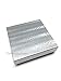 TheDisplayGuys - 25-Pack #33 Cotton Filled Cardboard Paper Jewelry Boxes Gift Case - Silver Foil (3.5