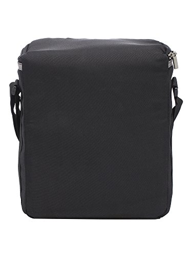 Image of BagsRUs 12 Litre Black Polyester 6 by 750ml Bottle Portable Chiller Cooler Travel Bag with Free ice Pack (CH106FBL)