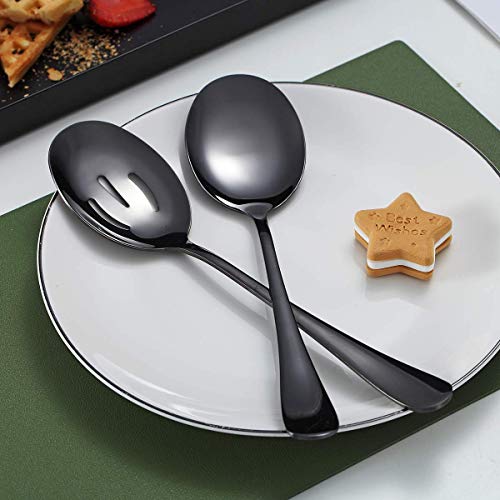 Black Serving Spoons