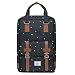 Produktbild KAUKKO Unise-Kinder Schulrucksack mit Laptopfach für 12 Zoll Laptop für Camping, Reisen, Outdoor 27 * 14 * 39 cm 14,7 L (Schwarz JNL-K1006-3-03)