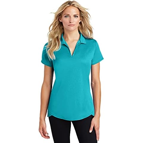 Joe's USA Ladies Heathered Golf Polo Cover