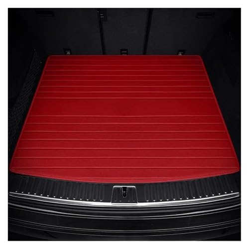 Tapis de coffre Benz V-Classe W447 en finition rouge haut de gamme pour intérieur