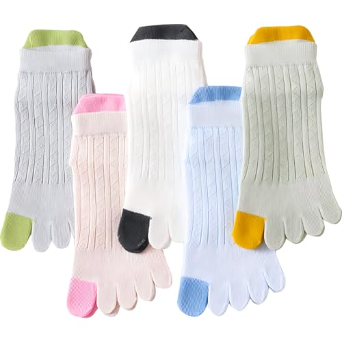 Chaussettes en coton enfants à motif dessin animé souriant pour les jeux et l'école